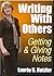 Working with Writers: Giving & Getting Notes