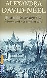 Journal de voyage, 2 - 14 janvier 1918 - 31 décembre 1940