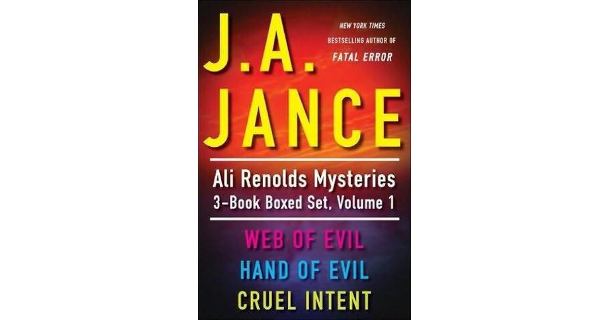 J.A. Jance's Ali Reynolds Mysteries 3Book Boxed Set, Volume 1