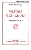 Vestire gli Ignudi (Unknown Binding)