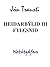 Heiðarbýlið by Jón Trausti