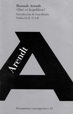 ¿Qué es la política? (Paperback)