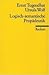 Logisch-semantische Propädeutik by Ursula Wolf