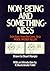 Non-being and somethingness by Stuart Hample
