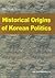 Historical Origins of Korean Politics