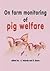 On farm monitoring of pig w...