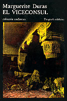 Portada de El vicecónsul, de Marguerite Duras