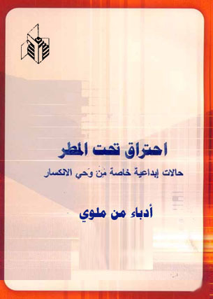 Capa do Livro احتراق تحت المطر