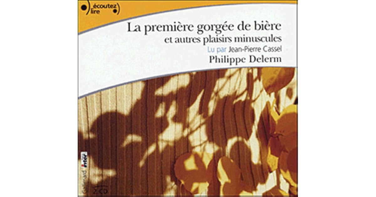 La Première Gorgée De Bière Pdf Gratuit