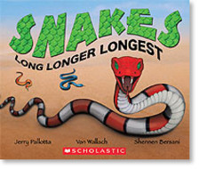 Snakes Long Longer Longest (Paperback)