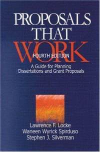 Proposals That Work: A Guide for Planning Dissertations and Grant Proposals (Paperback)