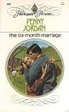 The Six Month Marriage by Penny Jordan