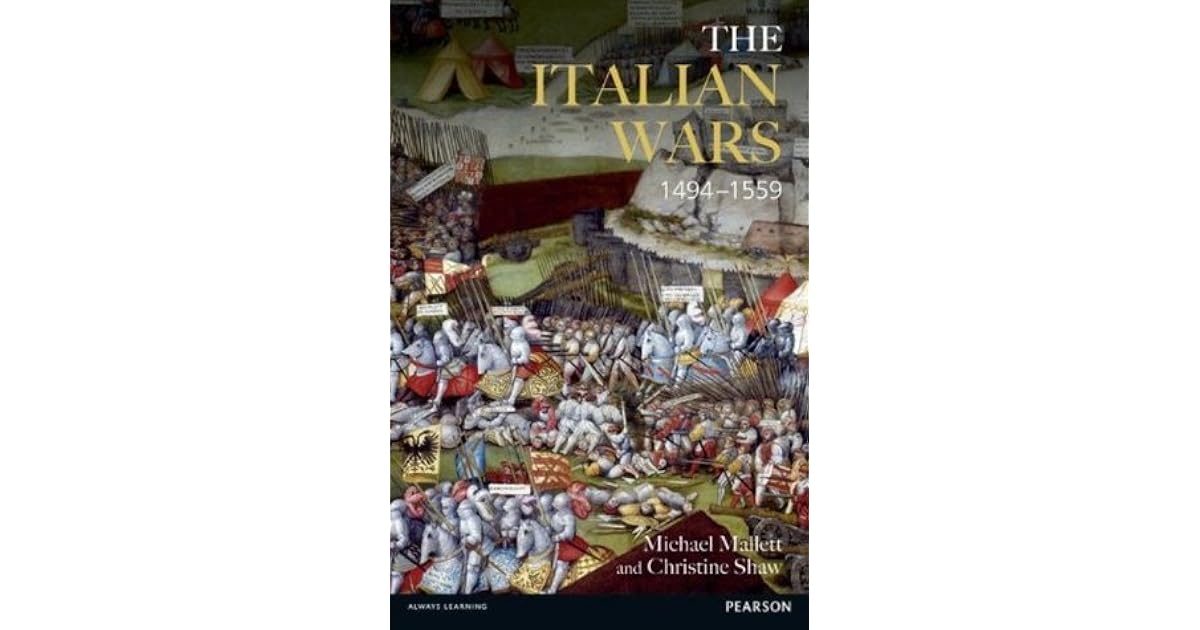 The Italian Wars 14941559 War, State and Society in Early Modern