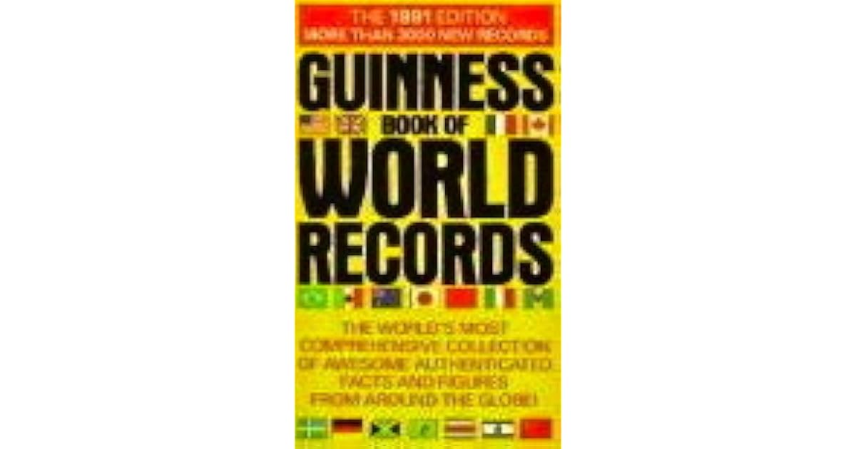 Guinness Book of World Records 1991 by Guinness World Records