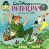 Walt Disney's Story of Peter Pan (See-Hear-Read, Book & Record #304)