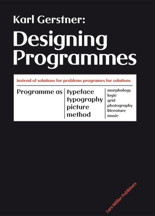 Designing Programmes (Hardcover)