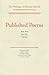 Published Poems by Herman Melville