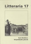 Karl Ristikivi. Kirjanduslik päevik