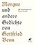 Morgue und andere Gedichte by Gottfried Benn