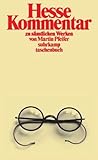 Hesse-Kommentar zu sämtlichen Werken