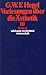 Vorlesungen über die Ästhetik 3 (Werke, #15)