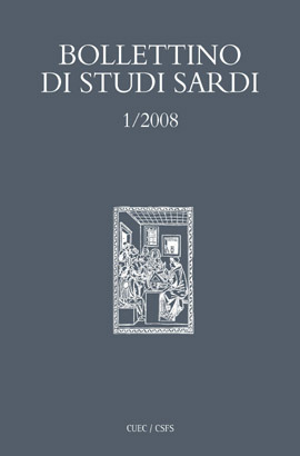 Bollettino di studi sardi n. 1/2008