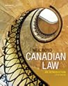 Canadian Law: An ...