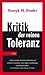 Kritik der reinen Toleranz by Henryk M. Broder