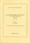 Traité de rythme, de couleur, et d'ornithologie: Tome V, Volume 1