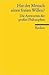 Hat der Mensch einen freien Willen?: Die Antworten der großen Philosophen