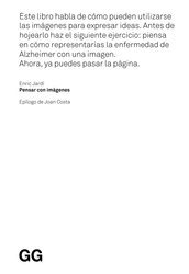 Pensar con imágenes (Paperback)