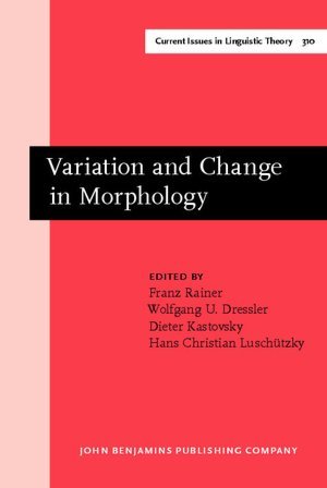 Variation and change in morphology (Hardcover)