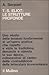 T. S. Eliot: Le strutture profonde