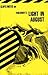 Cliffsnotes on Faulkner's Light in August (Cliffs Notes)