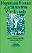 Zarathustras Wiederkehr. Ein Wort an die deutsche Jugend und andere Denkschriften gegen den Radikalismus von rechts und links