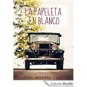 Portada de La papeleta en blanco, de Almudena Navarro Cuartero