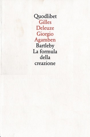 Bartleby. La formula della creazione (Paperback)