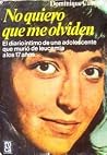 No quiero que me olviden No quiero que me olviden