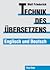 Technik des Übersetzens - Englisch und Deutsch