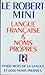 Le Robert Mini: Langue Fran...