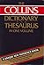 Collins Dictionary and Thesaurus in one volume