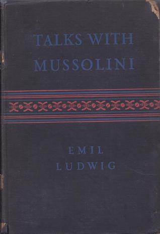 Talks with Mussolini (Hardcover)
