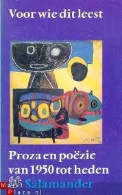 Voor wie dit leest - Proza en poëzie van 1950 tot heden