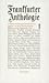 Frankfurter Anthologie: Gedichte und Interpretationen