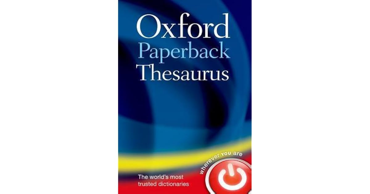 Oxford Paperback Thesaurus by Oxford University Press