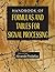 Handbook of Formulas and Tables for Signal Processing (Electrical Engineering Handbook)
