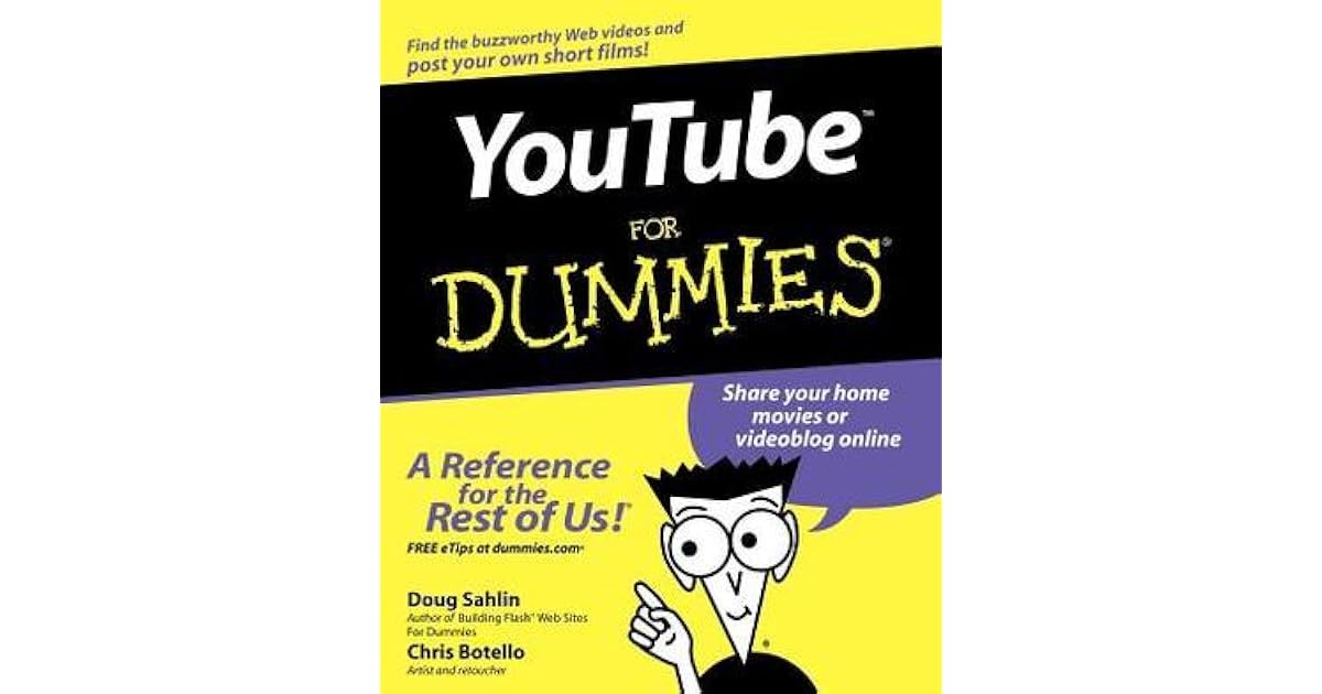 YouTube for Dummies by Doug Sahlin