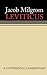 Leviticus by Jacob Milgrom
