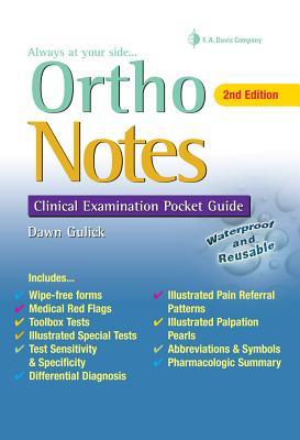 Ortho Notes: Clinical Examination Pocket Guide