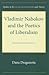 Vladimir Nabokov and the Poetics of Liberalism (Studies in Russian Literature and Theory)